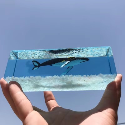树脂工艺品摆件现代家居车载海洋鲸鱼——创意生日礼物 树脂工艺品摆件现代家居车载海洋鲸鱼——创意生日礼物