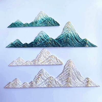 树脂工艺品实物画配件浮雕假山铁艺画树脂假山装饰画 树脂工艺品实物画配件浮雕假山铁艺画树脂假山装饰画