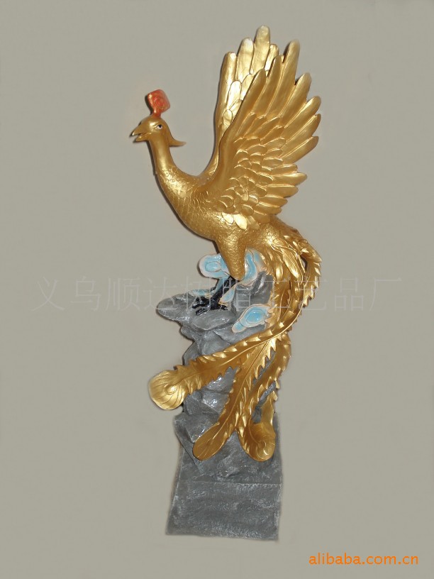 国内客户订购工艺品加工凤凰摆件 国内客户订购工艺品加工凤凰摆件
