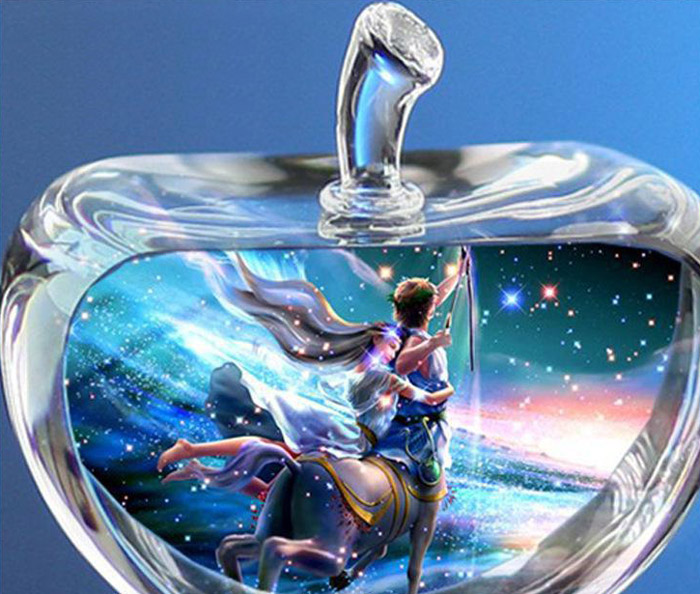 水晶树脂工艺品----梦幻空间