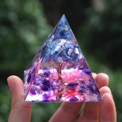 水晶树脂工艺品外贸紫晶生命树家居摆件凸显神秘魅力 水晶树脂工艺品外贸紫晶生命树家居摆件凸显神秘魅力